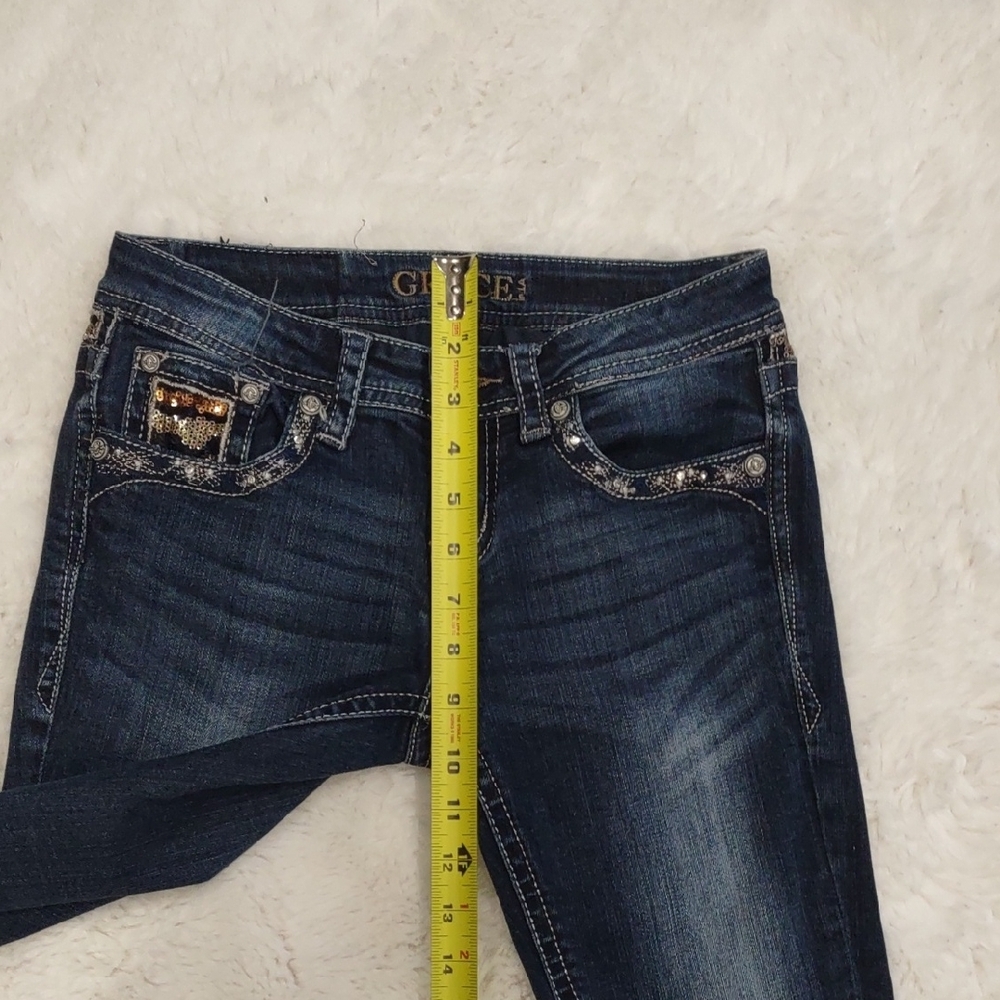 Grace Women's Blue Jeans - Picture 13 of 17